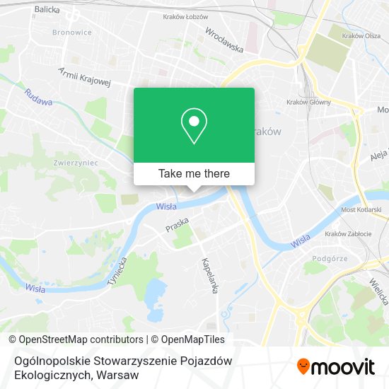 Ogólnopolskie Stowarzyszenie Pojazdów Ekologicznych map