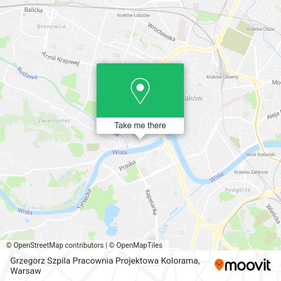 Grzegorz Szpila Pracownia Projektowa Kolorama map