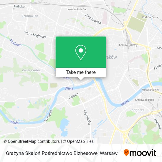 Grażyna Skałoń Pośrednictwo Biznesowe map