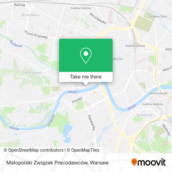 Małopolski Związek Pracodawców map