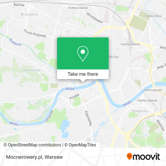 Карта Mocnerowery.pl