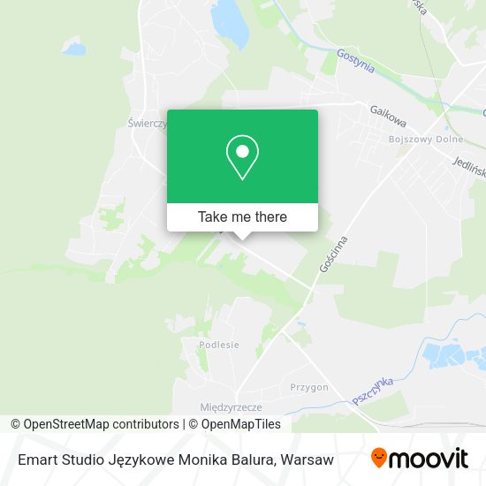 Emart Studio Językowe Monika Balura map