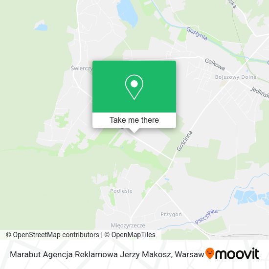 Marabut Agencja Reklamowa Jerzy Makosz map