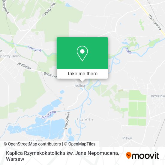 Kaplica Rzymskokatolicka św. Jana Nepomucena map