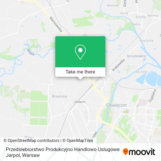 Przedsiebiorstwo Produkcyjno Handlowo Uslugowe Jarpol map