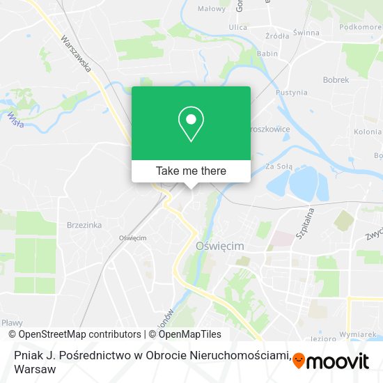 Pniak J. Pośrednictwo w Obrocie Nieruchomościami map