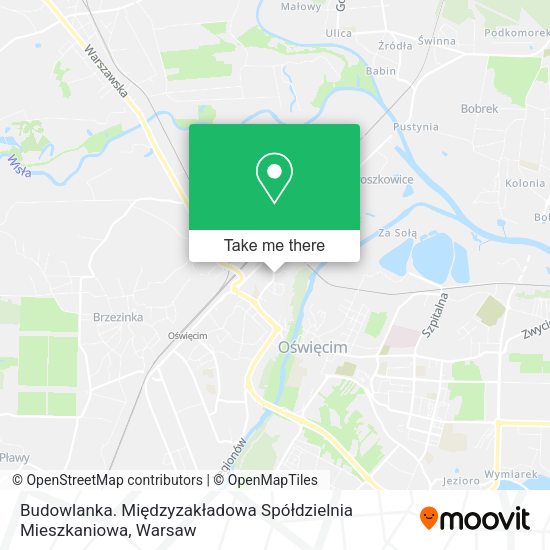 Карта Budowlanka. Międzyzakładowa Spółdzielnia Mieszkaniowa