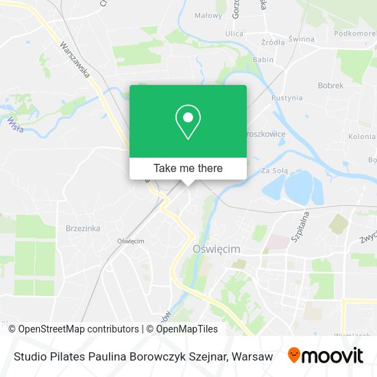 Studio Pilates Paulina Borowczyk Szejnar map