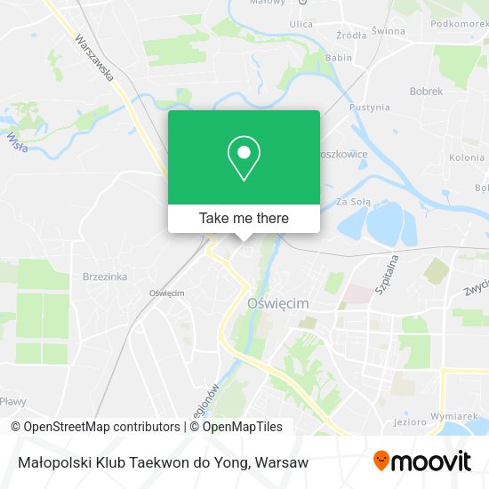 Małopolski Klub Taekwon do Yong map