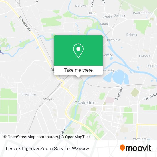 Карта Leszek Ligenza Zoom Service