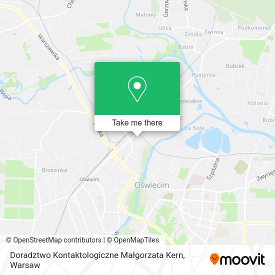 Doradztwo Kontaktologiczne Małgorzata Kern map