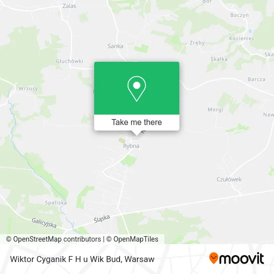 Карта Wiktor Cyganik F H u Wik Bud