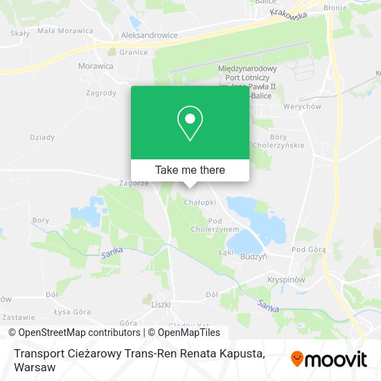 Карта Transport Cieżarowy Trans-Ren Renata Kapusta