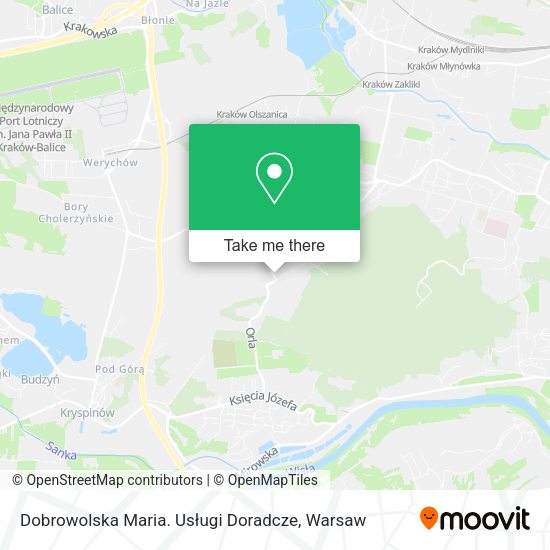 Dobrowolska Maria. Usługi Doradcze map