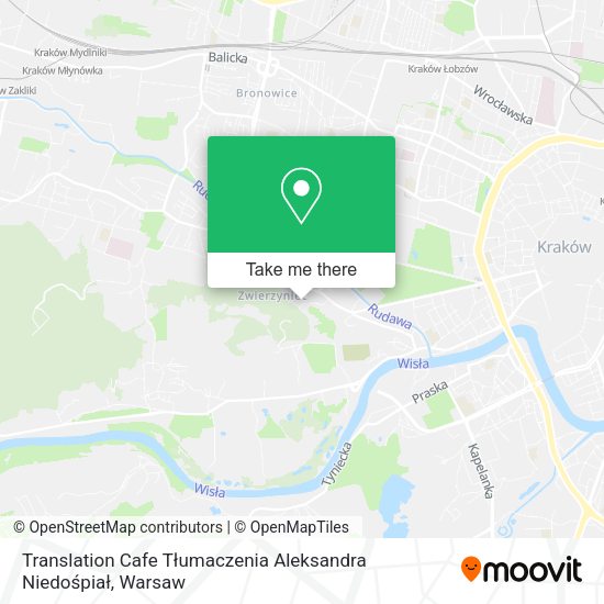 Translation Cafe Tłumaczenia Aleksandra Niedośpiał map