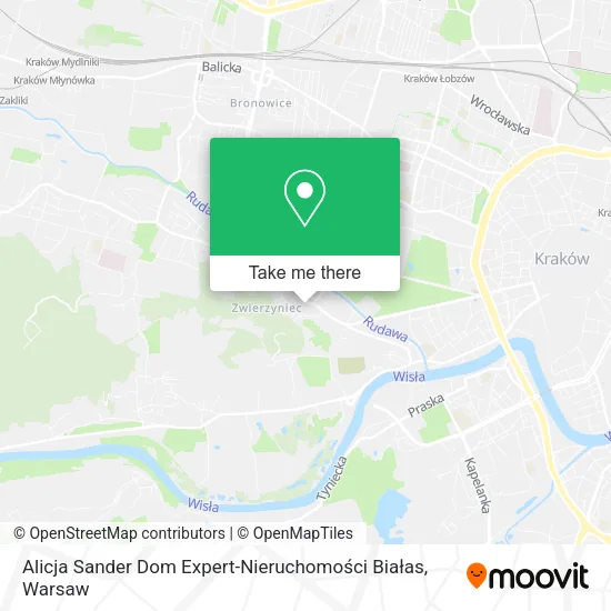 Alicja Sander Dom Expert-Nieruchomości Białas map