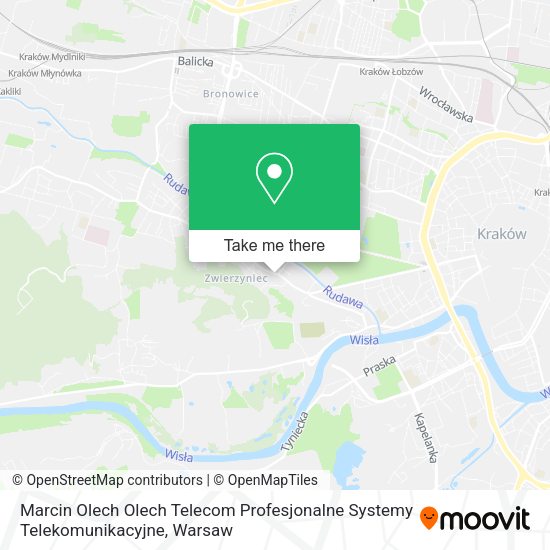 Marcin Olech Olech Telecom Profesjonalne Systemy Telekomunikacyjne map