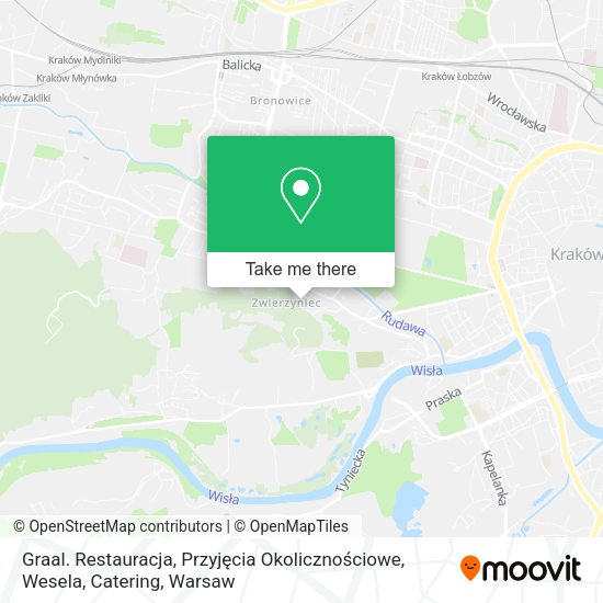 Graal. Restauracja, Przyjęcia Okolicznościowe, Wesela, Catering map