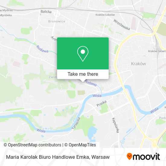 Карта Maria Karolak Biuro Handlowe Emka