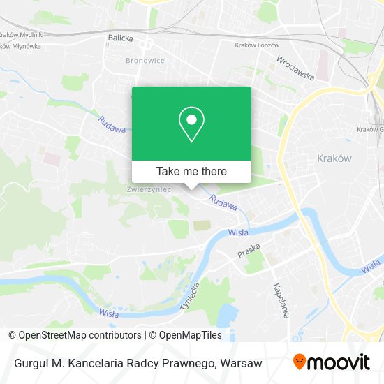 Gurgul M. Kancelaria Radcy Prawnego map