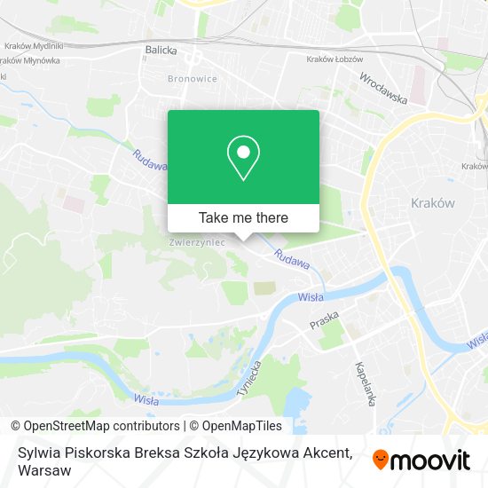 Sylwia Piskorska Breksa Szkoła Językowa Akcent map