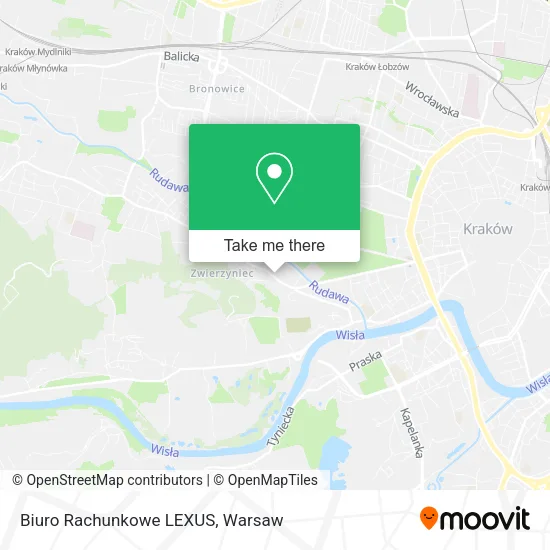 Карта Biuro Rachunkowe LEXUS