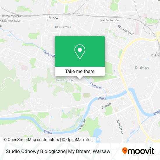 Studio Odnowy Biologicznej My Dream map