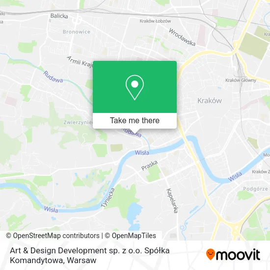 Карта Art & Design Development sp. z o.o. Spółka Komandytowa