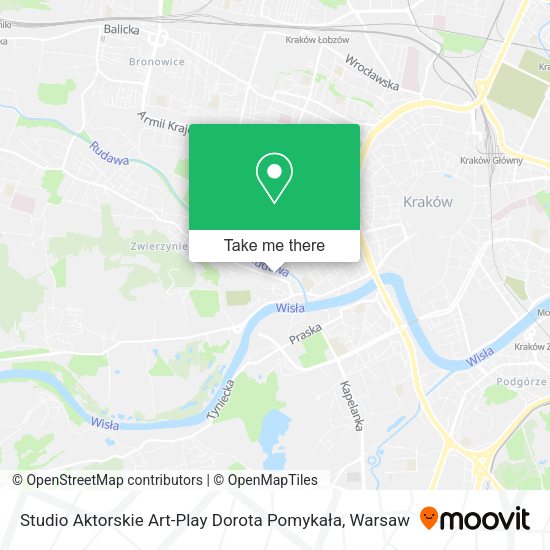 Studio Aktorskie Art-Play Dorota Pomykała map