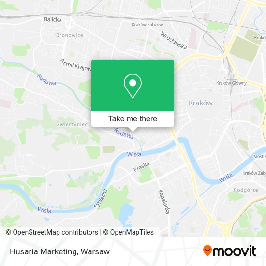 Husaria Marketing map