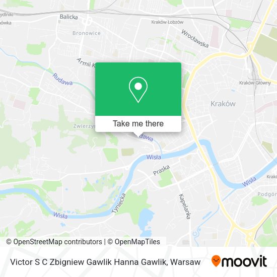 Victor S C Zbigniew Gawlik Hanna Gawlik map