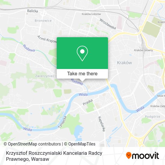 Krzysztof Roszczynialski Kancelaria Radcy Prawnego map