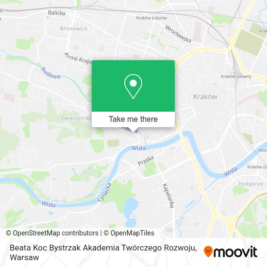 Beata Koc Bystrzak Akademia Twórczego Rozwoju map