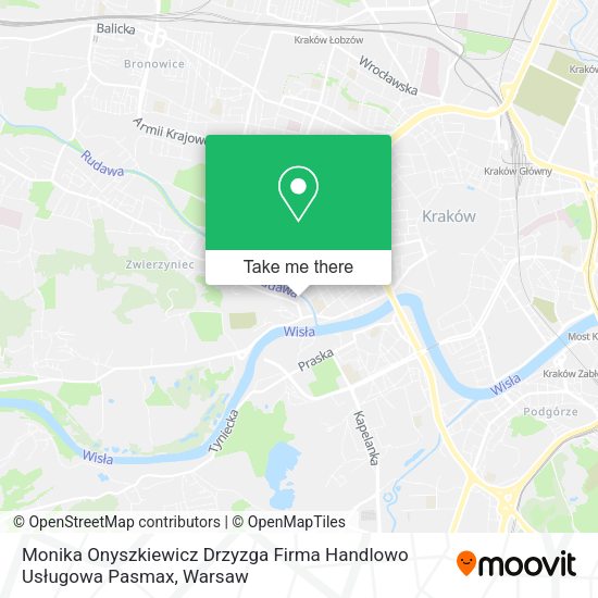 Monika Onyszkiewicz Drzyzga Firma Handlowo Usługowa Pasmax map