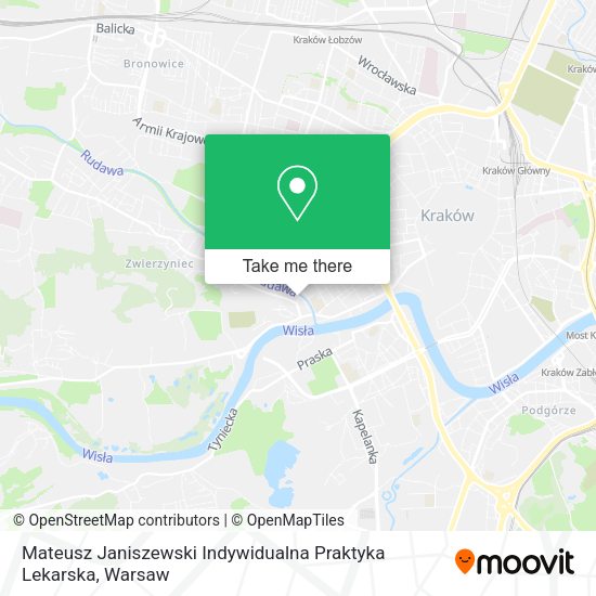 Mateusz Janiszewski Indywidualna Praktyka Lekarska map