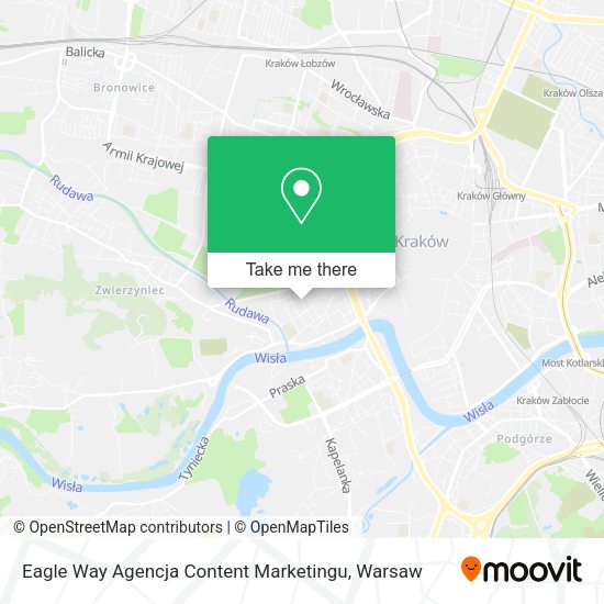 Карта Eagle Way Agencja Content Marketingu