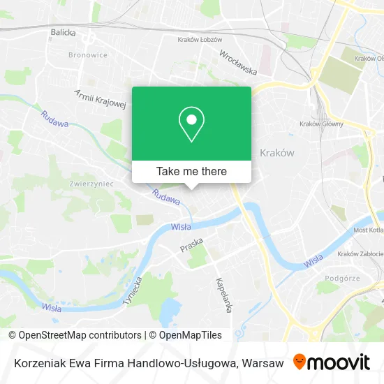 Карта Korzeniak Ewa Firma Handlowo-Usługowa