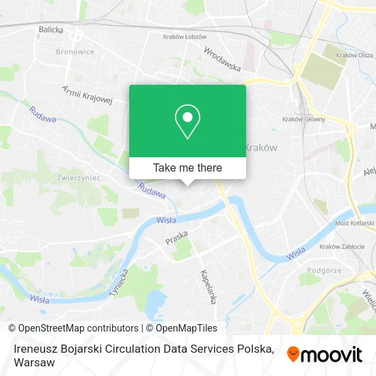 Карта Ireneusz Bojarski Circulation Data Services Polska