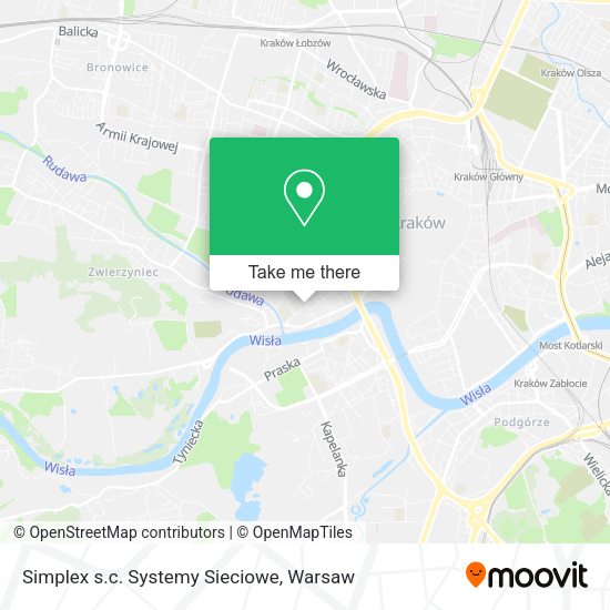 Simplex s.c. Systemy Sieciowe map