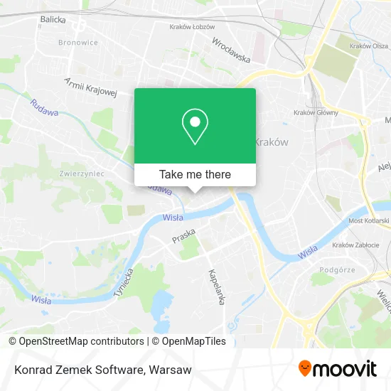 Карта Konrad Zemek Software