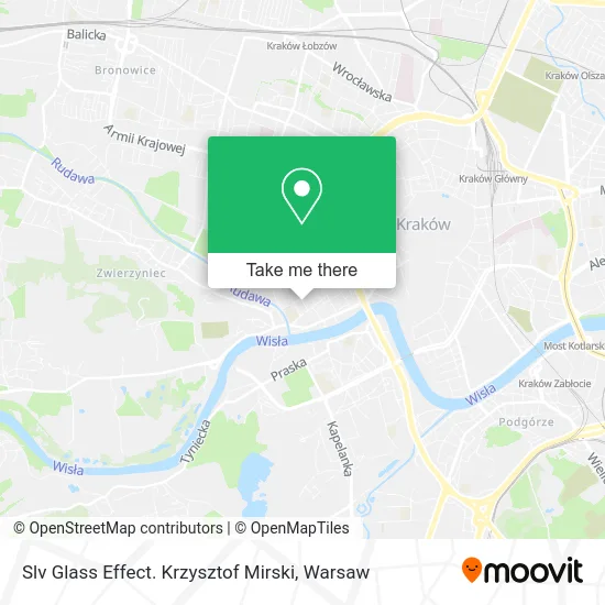 Карта Slv Glass Effect. Krzysztof Mirski