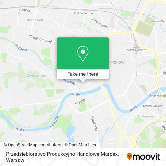 Карта Przedsiebiorstwo Produkcyjno Handlowe Marpex