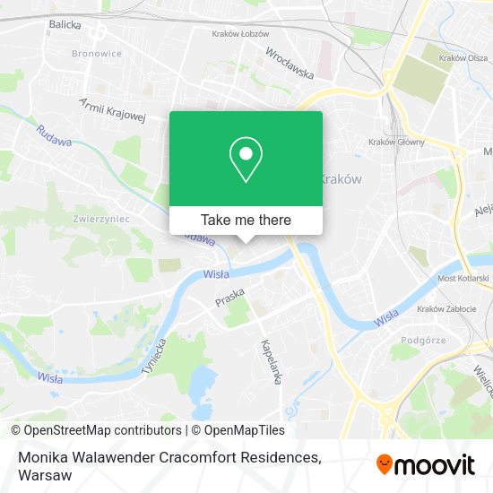 Monika Walawender Cracomfort Residences map