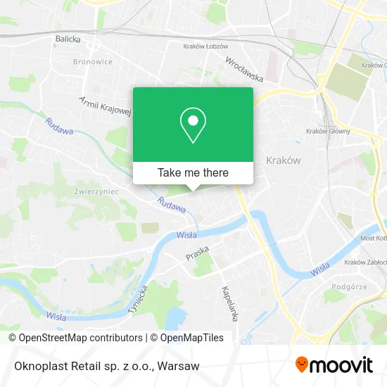 Карта Oknoplast Retail sp. z o.o.