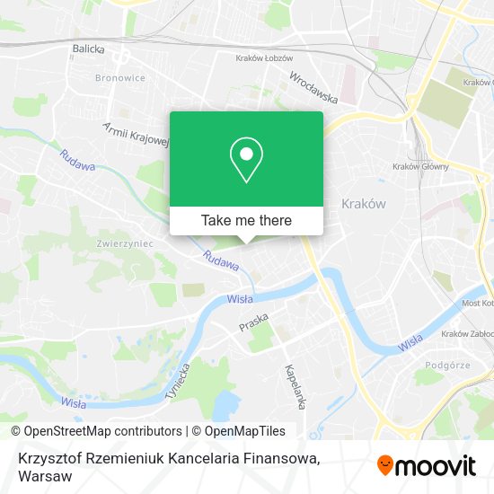 Krzysztof Rzemieniuk Kancelaria Finansowa map