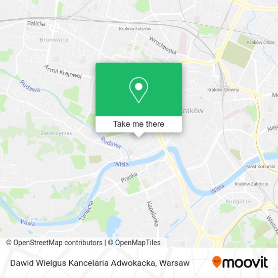 Dawid Wielgus Kancelaria Adwokacka map