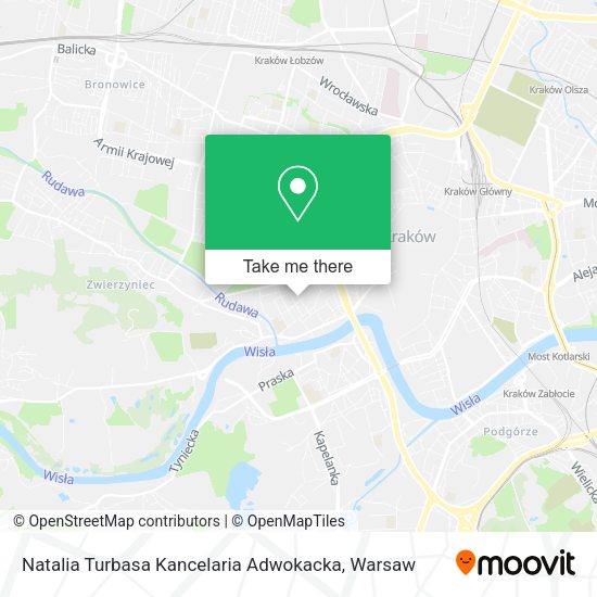 Natalia Turbasa Kancelaria Adwokacka map