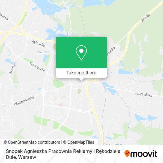 Snopek Agnieszka Pracownia Reklamy i Rękodzieła Dule map