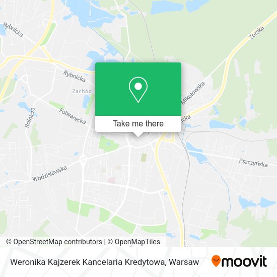 Weronika Kajzerek Kancelaria Kredytowa map