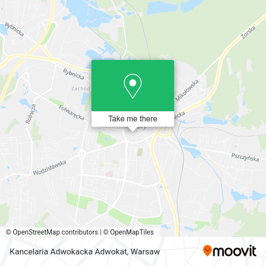 Kancelaria Adwokacka Adwokat map